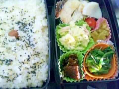 夏の和風お弁当